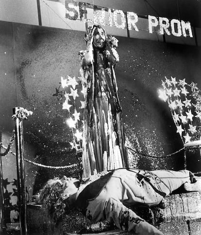Sissy Spacek en una imagen de 'Carrie' (1974).