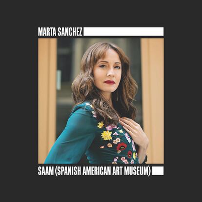 Portada disco Marta Sánchez, SAAM (Spanish American Art Museum)