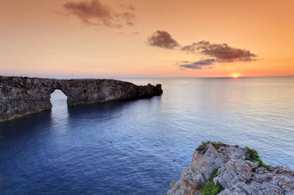 Pont d'en Gil, en el norte de Ciudadela (Menorca).