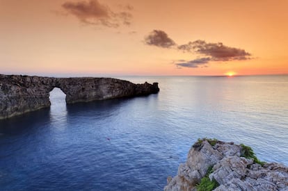 Pont d&#039;en Gil, en el norte de Ciudadela (Menorca).