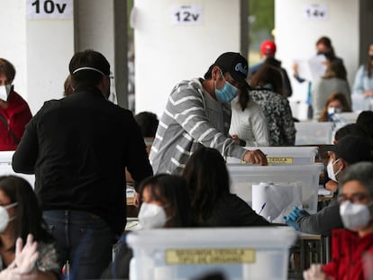 El plebiscito nacional en Chile, en imágenes