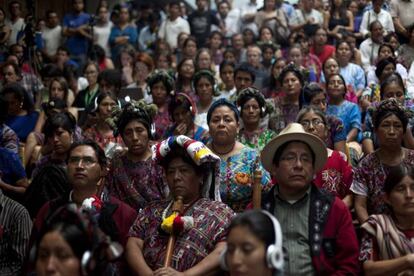 La étnia maya Ixil fue una de las que sufrió con mayor brutalidad la violencia asesina del dictador Ríos Montt.