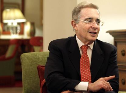 Álvaro Uribe, expresidente de Colombia y actual senador.