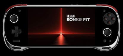 Pantalla de la nueva consola Ayaneo Konkr Fit