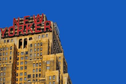 El edificio del hotel New Yorker, en la Octava Avenida. 