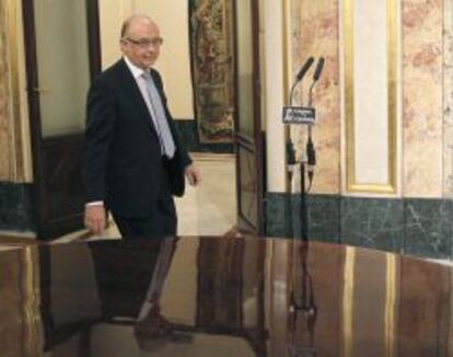 El ministro de Hacienda, Crist&oacute;bal Montoro. EFE/Archivo