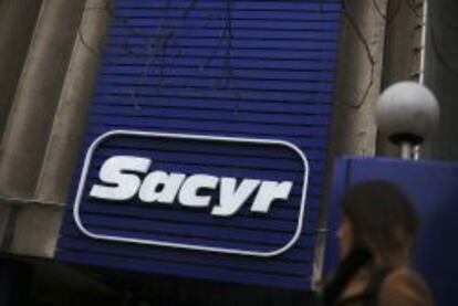 Logotipo de Sacyr.