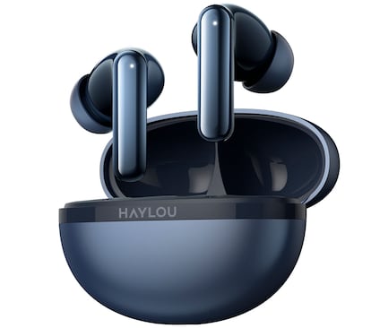 Auriculares HAYLOU Flowbuds N50 con su funda