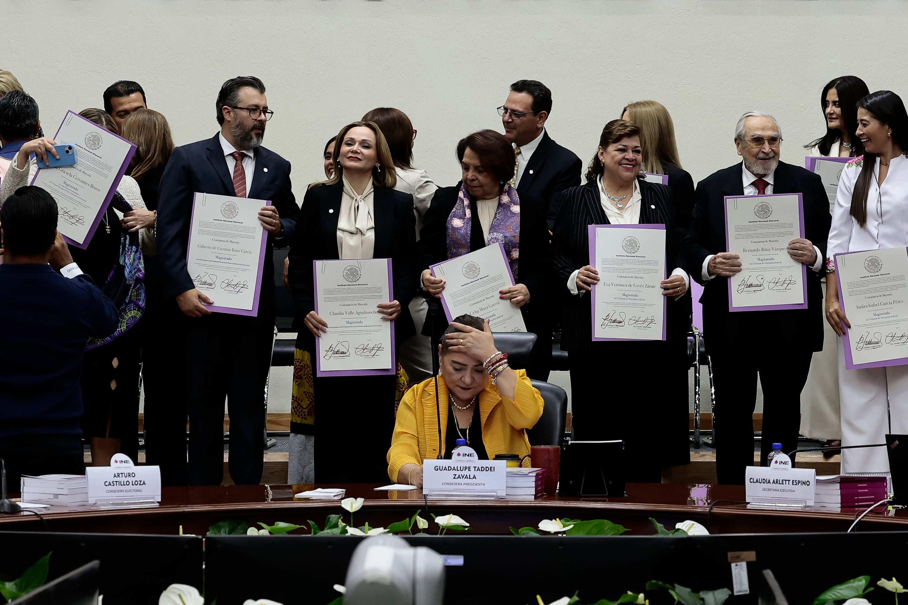 El 90% de los votos al Tribunal de Disciplina coincidió con las listas de los acordeones