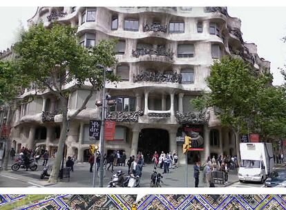 La Casa Milá, obra del arquitecto Gaudí, una de las referencias culturales de Barcelona.