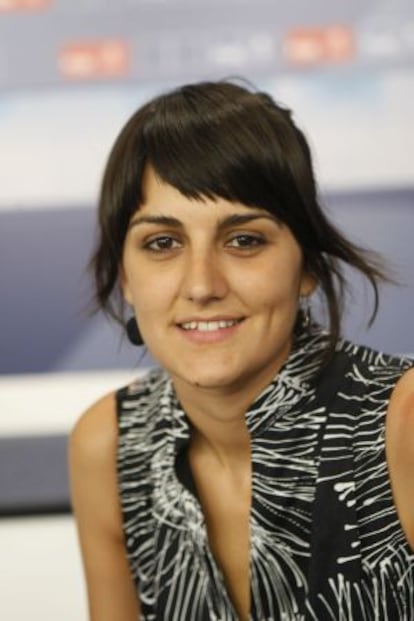 La candidata del PSOE, María González Veracruz