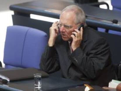 El ministro de Finanzas alemán, Wolfgang Schäuble. EFE/Archivo
