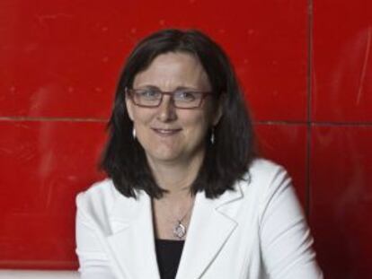 La comisaria Cecilia Malmström. / Txetxu Berruezo