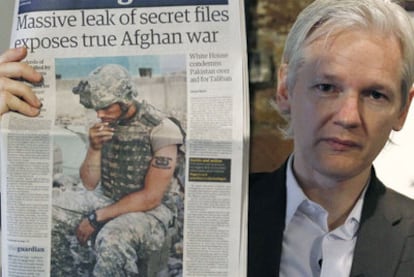 Julian Assange, fundador de Wikileaks, a finales de julio en Londres.