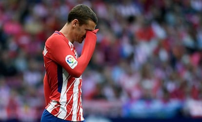 Griezmann, el domingo ante el Eibar.