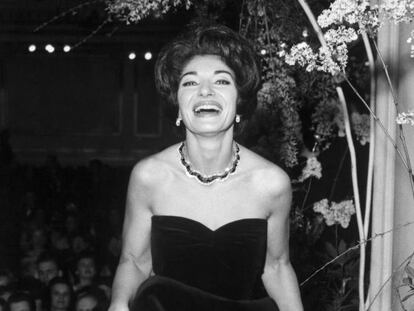 Maria Callas, en una imagen de 1962.