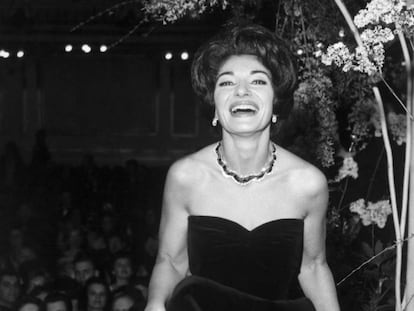 Maria Callas, en una imagen de 1962.