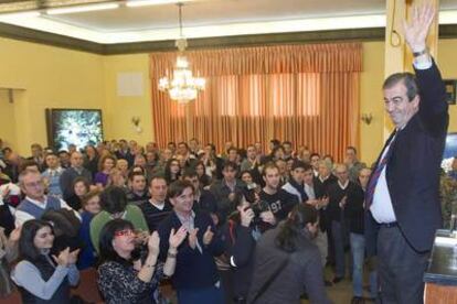 Cascos, en un acto de su nuevo partido Foro Asturias.