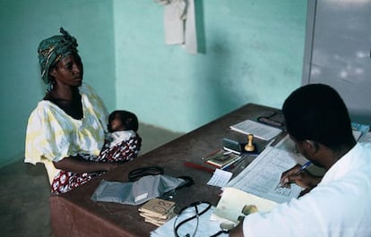 Consulta m&eacute;dica en Mal&iacute;.