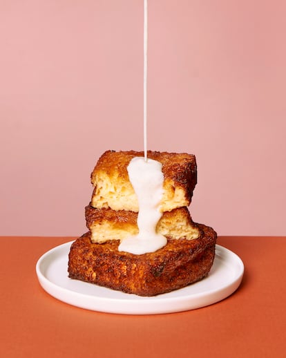 Torrija de la pastelería madrileña Mallorca.