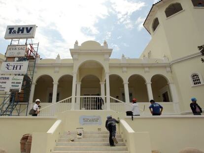 El caserón que será la nueva sede del restaurante.