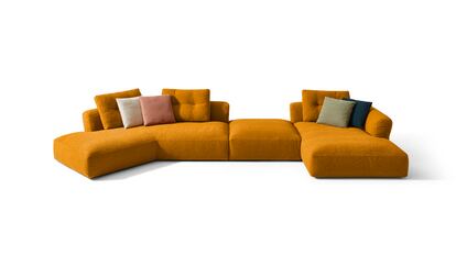 Sengu Bold, sofá diseñado por Patricia Urquiola. 