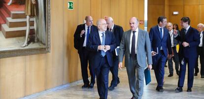 Ponentes de las jornadas del décimo aniversario del FROB