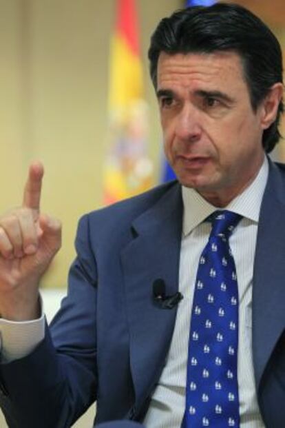 El ministro de Industria, Energ&iacute;a y Turismo, Jos&eacute; Manuel Soria.