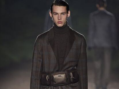 Modelo de Ermenegildo Zegna. 