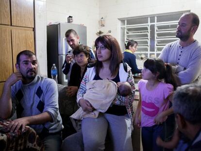 Fam&iacute;lia s&iacute;ria refugiada divide casa em S&atilde;o Paulo.