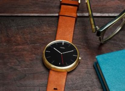 El reloj inteligente modelo 'Moto 360' de Motorola.