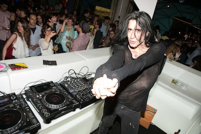 Mario Vaquerizo fue uno de los DJs de la noche.