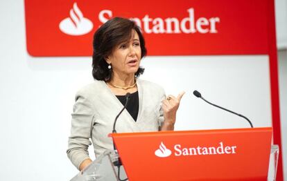 Ana Patricia Bot&iacute;n, presidenta de Santander