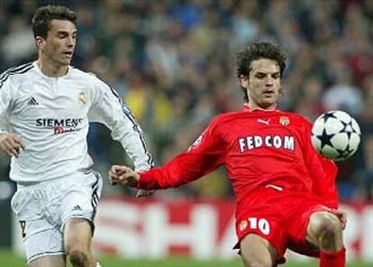 Fernando Morientes, durante el partido de ayer frente al Real Madrid.