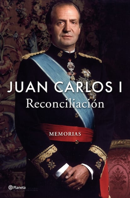 Portada de 'Reconciliación', las momorias de Juan Carlos I.