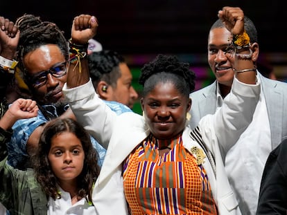 Francia Márquez, primera vicepresidenta afro en Colombia.