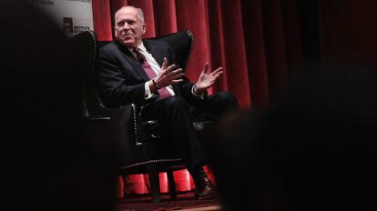 El director de la CIA, John Brennan, en un foro en la universidad de Chicago, el pasado jueves. 