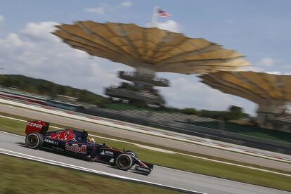 Carlos Sainz, los entrenamientos libres de Sepang