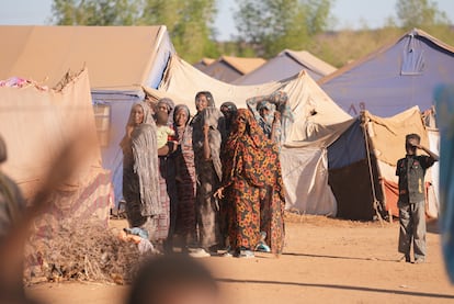 Campamento de Goz al-Haj en ciudad de Shendi Sudán