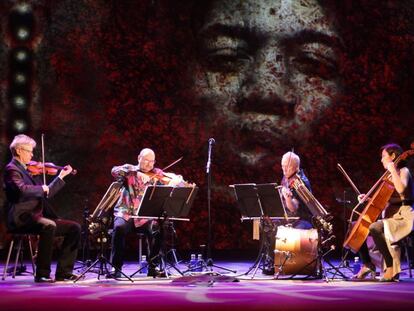 El concert del Kronos Quartet en l'obertura del festival Grec.