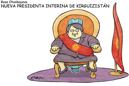 Nueva presidenta interina de Kirguizistán