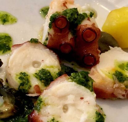 PULPO AL MOJO VERDE / CAPEL