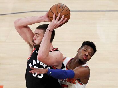 Marc Gasol, con los Raptors