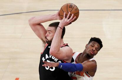 Marc Gasol, con los Raptors