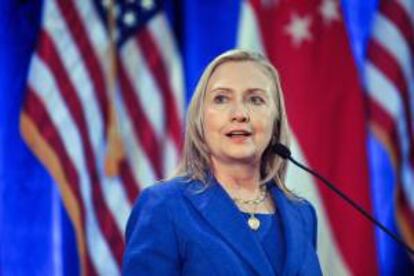 La secretaria norteamericana de Estado, Hillary Clinton.