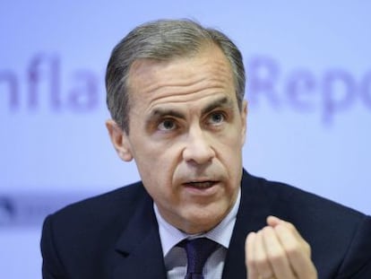 El gobernador del Banco de Inglaterra, Mark Carney.