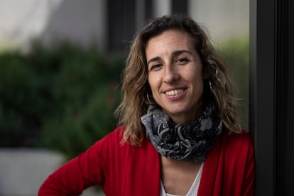 Laia Estrada, candidata de la CUP para las elecciones al Parlament de Catalunya