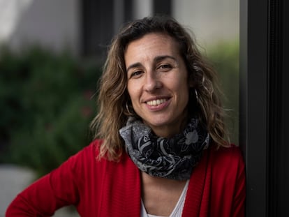 Laia Estrada, candidata de la CUP para las elecciones al Parlament de Catalunya