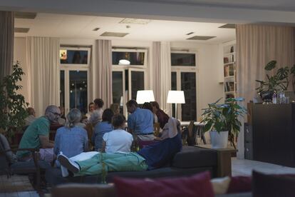 Salón del Magdas Hotel en el que se celebran diferentes actividades, como las Cenas sociales. 