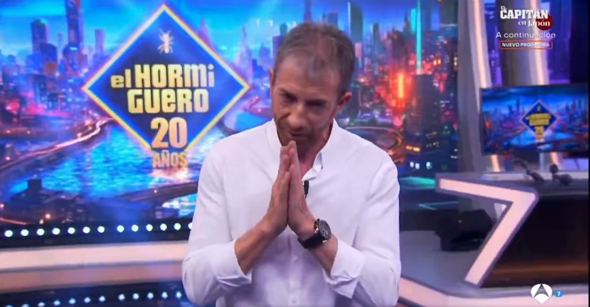 Pablo Motos se disculpa por el chiste machista contra Sarah Santaolalla en ‘El hormiguero’: “Nos esforzaremos por que no vuelva a suceder”